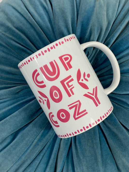 Cup of Cozy Infusible Ink Coffee Mug