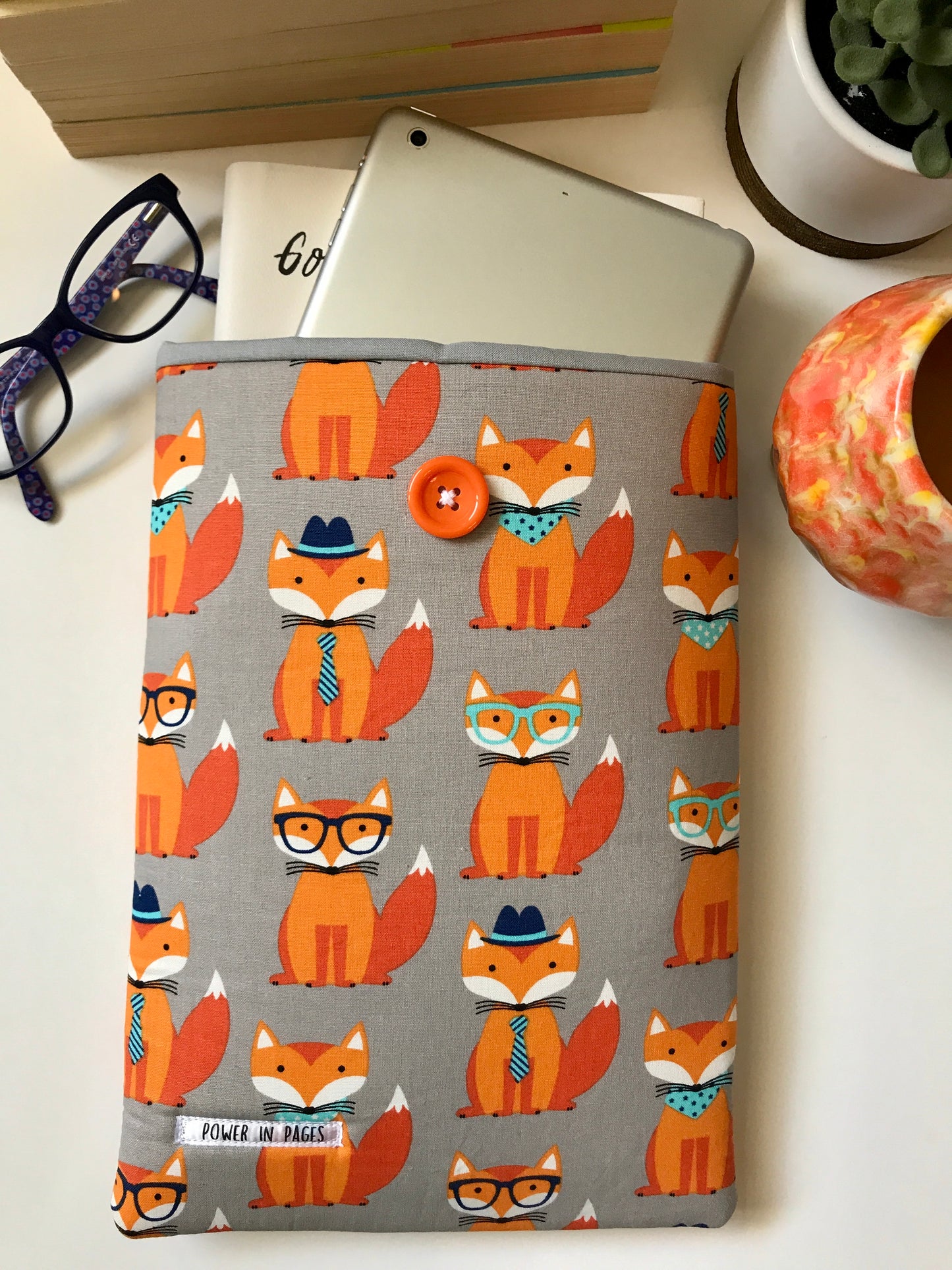 Foxy Book Sleeve