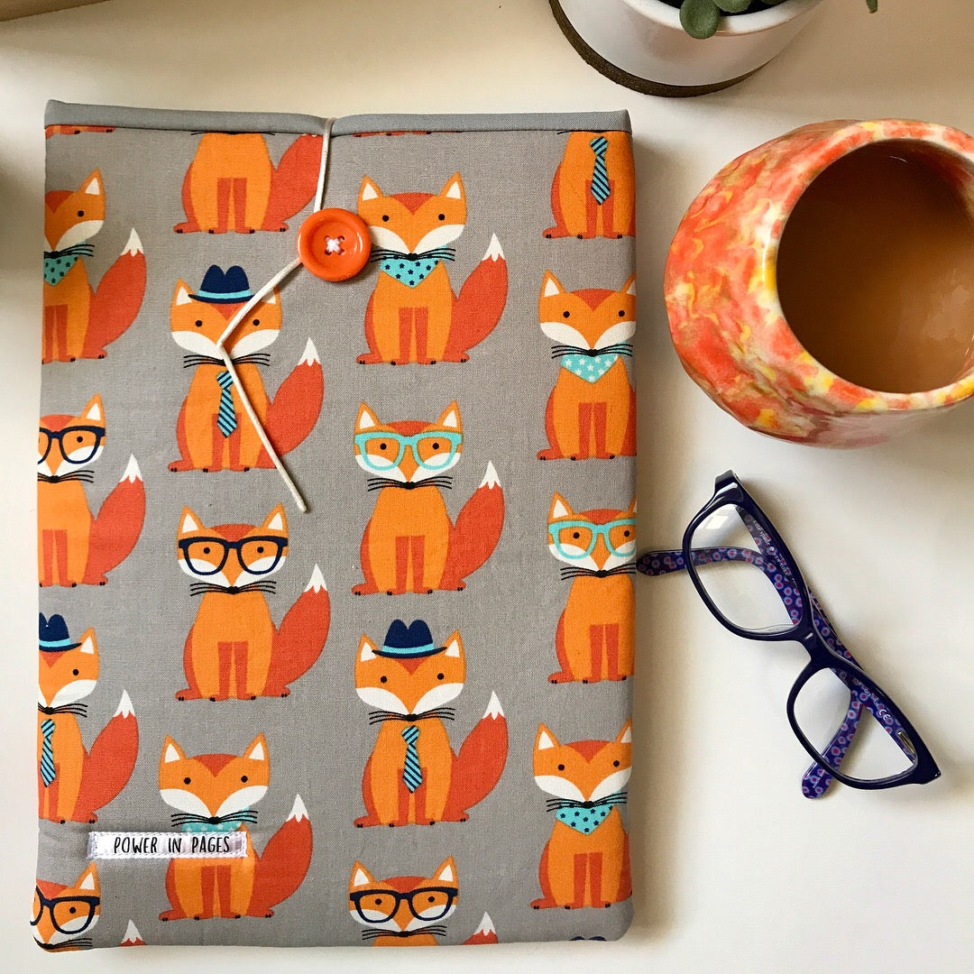 Foxy Book Sleeve